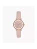 DKNY唐可娜儿 女士欧美腕表时尚粉色石英表手表皮带NY6682