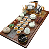 茶盘带电磁炉一体全自动乌u金石实木功夫茶具整套家用嵌入式茶桌