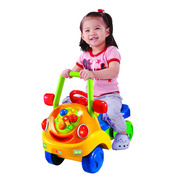 澳贝音乐踏行车463411儿童手推学步车婴儿多功能奥贝玩具童车推车