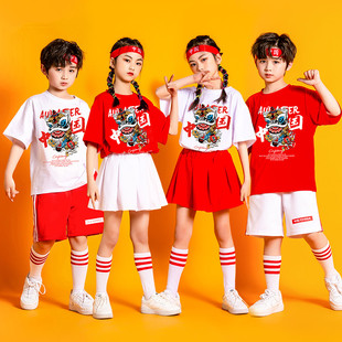 六一儿童演出服班服棉套装小学生幼儿园表演服中国风啦啦队运动会
