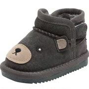 宝宝雪地靴冬季1-3岁女婴儿，学步鞋软底棉靴男童，加绒加厚保暖靴子2