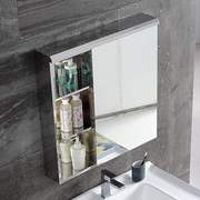 卫生间吊柜洗手间304不锈钢，浴室镜柜镜子带置物架，壁柜储物柜置物