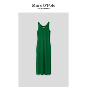 Marc O'Polo/MOP亚麻无袖裙子修身显瘦针织连衣裙女