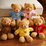 可爱小熊公仔泰迪熊玩偶毛绒玩具卫衣抱抱熊抱枕女生礼物娃娃