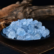 速发天然天青石原石蓝色水晶矿石标本无火香薰扩香石矿物晶体鱼缸