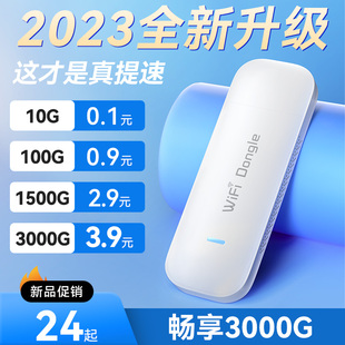 免插卡随身wifi无线移动w-ifi三网通网络，流量4g便携式路由器，家用网卡千兆高速手机笔记本车载神器