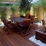 碳化木防腐木木地板户外露台碳化木板葡萄架庭院阳台室外木条