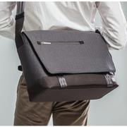 美国moshi摩仕aerio时尚电脑，邮差包15寸单肩斜跨商务休闲通勤背包