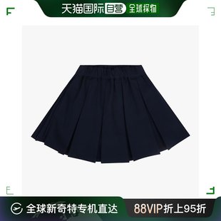 韩国直邮cocorita半身裙cocorita深蓝色褶皱细节，裙cewh23