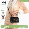VH女包莱卡菱格包复古手提包高级感单肩包优雅气质法式包包斜挎包