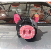 semk小猪存钱罐创意生肖DIY猪猪搪胶公仔储蓄罐家居工艺摆件