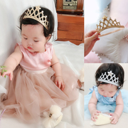 韩国宝宝发带可爱公主儿童发带新生婴儿女童发箍头花弹力头饰