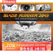 英文原版 银翼杀手2049 电影分镜故事板 艺术画册设定集 Blade Runner 2049 The Storyboard 原画设计手稿 视觉草图 精装