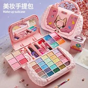 儿童女孩玩具化妆品套装女童专用彩妆盒公主小孩画妆全套