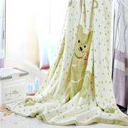 大方毛巾正方形四方婴儿，浴巾宝宝正方形，全棉大盖毯抱被新生