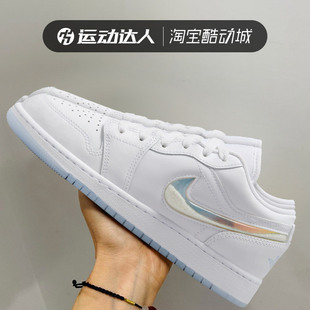 Nike耐克女鞋AIR JORDAN 1 LOW大童低帮运动休闲鞋DX4374 FQ9112