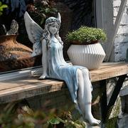 花仙子摆件美丽天使人物，雕塑水景水池装饰花园，庭院阳台布置民宿