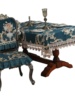 欧式餐椅垫坐垫套装布艺奢华餐桌椅垫家用防滑轻奢餐桌布布艺椅套