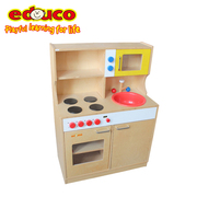 整体厨房幼儿早教园儿童角色扮演区域角过家家灶台洗水槽组