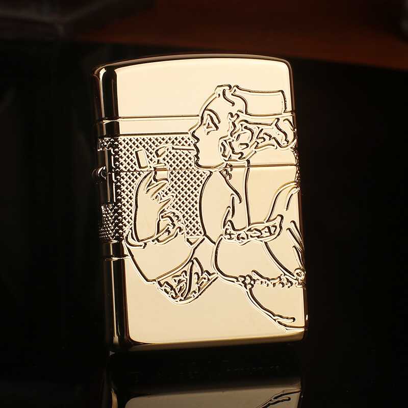 zippo Treasure lighter Windbreak Kerosene Original quality goods Gold-plated thickening A helmet and armor Girl Limited editionin the ZIPPO/Swiss Army Knife/Glasses , Brand lighters and accessories , ZIPPO/Zippo category - from Buy2taobao.com to provide professional Taobao agent buy service