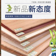 兔宝宝板材免漆板生态，板实木e0级环保，细木工板杉木大芯家具衣柜板
