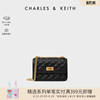 CHARLES＆KEITH女包CK2-80151108经典菱格链条包优雅单肩包斜挎包