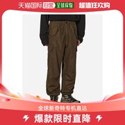 香港直邮潮奢driesvannoten男士宽松款卡其色工装裤