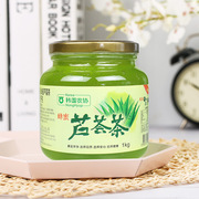 进口韩国农协蜂蜜芦荟茶1kg/瓶营养水果茶酱泡水冷热冲饮灌装