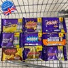 苏州 英国Cadbury吉百利巧克力棒巧克力饼干威化蛋糕卷多款