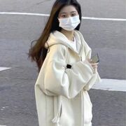 女童秋装棒球服外套202312岁13中大童15学生网红洋气连帽卫衣