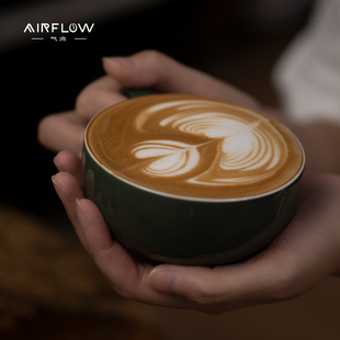airflow气流对流压纹，咖啡杯陶瓷杯泽田杯专业拉花，拿铁咖啡杯