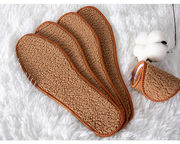 羊驼绒加厚加绒棉鞋垫，男女士冬季防寒舒适保暖防臭透气运动鞋垫