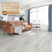 白色橡d木北欧风格，强化q复合地板，n复古环保防水耐磨地暖