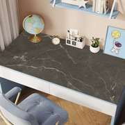 pu皮革书桌桌垫防水书桌面保护垫可自由裁剪仿大理石纹学习桌桌垫