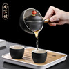 逍遥壶泡茶壶单壶陶瓷旋转过滤小套功夫茶具套装自动创意泡茶神器