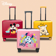 迪士尼儿童旅行箱男女，宝宝米奇行李箱，维尼熊可坐时尚拉杆箱万向轮
