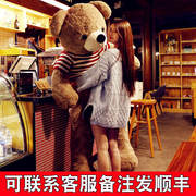棕色毛绒玩具玩偶布娃娃大熊泰迪熊猫公仔女生日礼物超大号抱抱熊