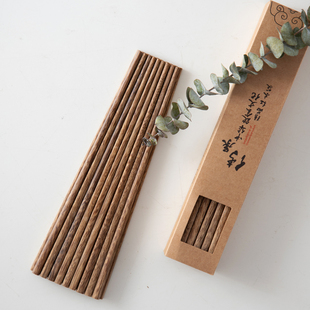 日式筷子家用实木一人，一筷分餐鸡翅木，筷子无漆无蜡5双装10双套装