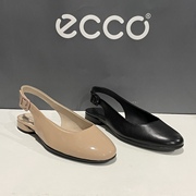 ECCO爱步女鞋春夏卡扣圆头单鞋玛丽珍包头凉鞋芭蕾舞鞋208073安妮