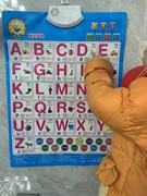 26个英文字母拼音有声挂图数字认知1-100表发声墙贴儿童早教玩具