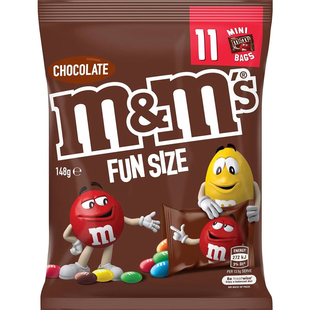 m&m'smilkchocolatepartysharebag牛奶巧克力澳洲148g