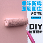 乳胶漆室内家用彩色墙面粉，刷墙漆无味白色，净味内墙漆自刷涂料油漆