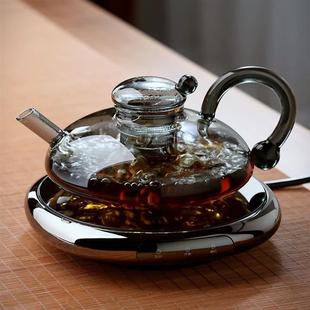 煮茶壶2023茶具套装围炉电陶炉煮茶器具全套泡家用耐热玻璃壶