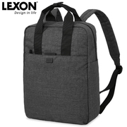 lexon法国乐上14寸男士双肩背包时尚休闲商务背包超轻lnr1419