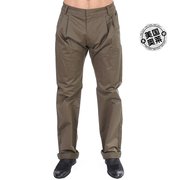 GF Ferre 棉质弹力舒适版型男式长裤 - 绿色 美国奥莱直发