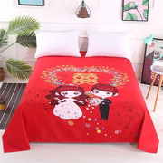 大床单单件 加厚上海国民老式床单1.5米1.8米2米单人床双人床床单
