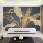 8d立体电视背景墙壁纸客厅沙发，卧室欧式壁画，简约大气轻奢墙布2020
