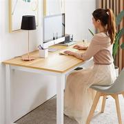 脑桌台式卧室现代简约租房简易办公桌子，学生写字台学习桌