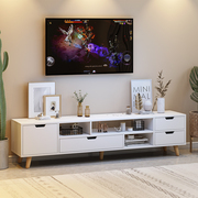 北欧电视柜茶几组合简约现代小户型地柜简易客厅简易放电视机柜