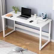 简易书桌电脑桌台式家用写字台卧室学习桌简约办公桌小桌子长方形